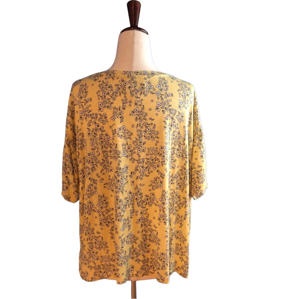 Style & Co Drapey Top - Picture 2 of 4